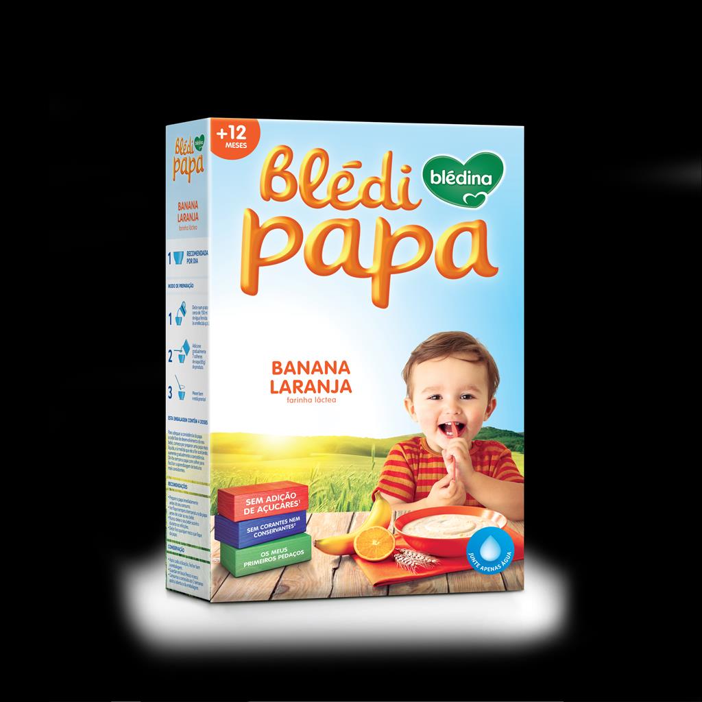 FARINHA L BANAN LARAN 250G BLEDIPAPA 12M